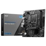 MB MSI PRO H610M-E DDR5 LGA1700 2xDDR5DC-5600 1xHDMI 1xD-Sub 1xPCIe4.0x16 1xM.2 4xSata3 GBLAN USB3.2 mATX