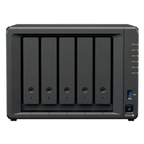 NAS SYNOLOGY DS1525+ X 5HD 3.5"/2.5"SATA/SSD-NO HD-AMD Ryzen V1500B-8Gb DDR4 ECC SODIMM-2P LAN RJ-45 2.5GbE 2P USB3.2 Gen