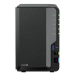 NAS SYNOLOGY DS225+ X 2HD 3.5"/2.5" SATA2/3 - NO HD - Celeron j4125 -2Gb DDR4-1P LAN RJ45 1GbE 1P LAN RJ45 2.5GbE-2P Fino:12/09
