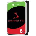 HARD DISK SATA3 3.5" x NAS 6000GB(6Tb) SEAGATE IRONWOLF PRO ST6000NT001 7200rpm Cache 256MB per Nas alloggiamenti illimitati