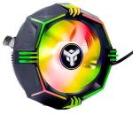 DISS A ARIA ITEK ICY-4LPR, skt universale, 65W TDP, LOW PROFILE, RGB RAINBOW (ITACI4LPR)