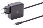 Alimentatore Universale ITEK ITNBACWB065 a muro per Notebook e Dispositivi USB-C, PD - 65W, Tecnologia GaN