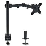SUPPORTO A BRACCIO per MONITOR 13"-32" OVERMUST FOVMMS17867 VESA: 75x75 - 100x100 Altezza Reg. - carico max 10kg Nero