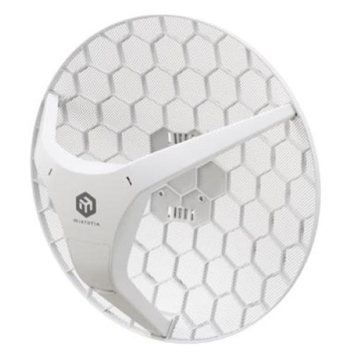 CPE 5 GHz MIKROTIK LHG-5axD con ant.integrata 24.5dBi,Wi-Fi6,1P Gigabit Ethernet con PoE passivo.