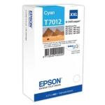 CARTUCCIA EPSON T7011 XXL PIRAMIDI C13T70124010 CIANO per Workforce Pro Wp-4015 DN/4095 DN/4515 DN/4525 DNF/4595 DNF/ 4535 DWF