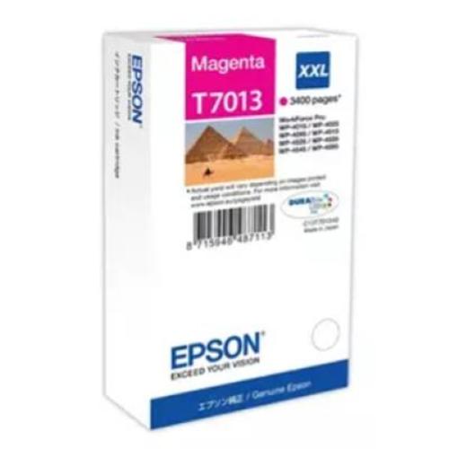 CARTUCCIA EPSON T7011 XXL PIRAMIDI C13T70134010 MAGENTA per Workforce Pro Wp-4015 DN/4095 DN/4515 DN/4525 DNF/4595 DNF/ 4535 DW