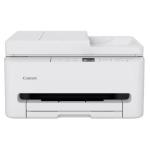 STAMPANTE CANON MFC INK PIXMA TS7550i WHITE 7178C006 3in1.14 IPM. Inchiostro nero a pigmenti e colori DYE.Schermo OLE Fino:28/11