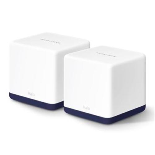 Wireless ROUTER AC1900 Whole-Home MERCUSYS Halo H50G(2-pack) DualBand 3P Gigabit x unit.- 3 Antenne interne