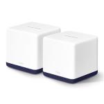 Wireless ROUTER AC1900 Whole-Home MERCUSYS Halo H50G(2-pack) DualBand 3P Gigabit x unit.- 3 Antenne interne