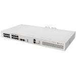 SWITCH MIKROTIK CRS418-8P-8G-2S+RM 16P Gigabit Ethernet(di cui 8P PoE-out) 2P SFP+ 10G E- ROUTEROS/SWITCHOS