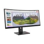 MONITOR LENOVO Curved T34WD-40 64AEGAT1EU 34"WQHD VA AG 21:09 4ms 300cd/m2 3Y CAM MM 5USB Tilt Swivel Pivot Lift