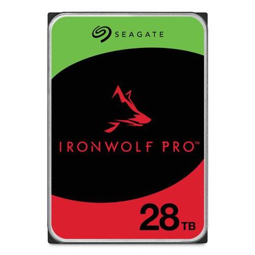 HARD DISK SATA3 3.5" x NAS 28000GB(28Tb) SEAGATE IRONWOLF PRO ST28000NT000 7200rpm Cache 256MB per Nas alloggiamenti illimitati
