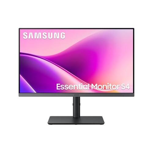MONITOR SAMSUNG LCD IPS 100Hz 24" Wide S24F430 5ms FHD BLACK HDMI DP USB-C LAN REG.ALTEZZA PIVOT Vesa Fino:31/12