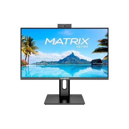 MONITOR YASHI Matrix YZ2781 27" FHD IPS 1ms MM 1920x1080 Black 350cd/m2 HDMI DP WEBCAM REG.ALT. PIVOT TYPE-C 2YOC Fino:30/11