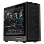 CABINET ITEK MESHCORE 36B - Gaming  Tower, ATX, 4x12cm ARGB fan, 2xUSB3, Type-C, Temp Glass Side  Panel (ITGCAMC36B)
