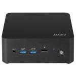 PC MSI MINI 1LT CUBI NUC 1MG-003EU Intel Core 3-100U 8GBDDR5-5600 SSD512GB W11Pro 2xLAN WiFi BT HDMI TPM 5USB VESA+St Fino:03/12