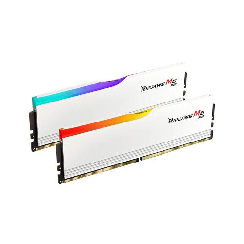 G.Skill DIMM 32GB DDR5-6000 (2x16GB) Dual Kit- Ripjaws M5 RGB- INTEL XMP- White
