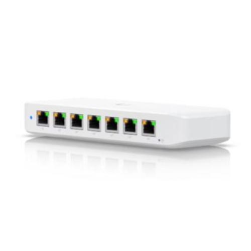SWITCH UNIFI 8P POE UBIQUITI USW-ULTRA L2 COMPATTO 7P GBE POE+ 1P GBE - 42W/16W POE (alim.non incl.)