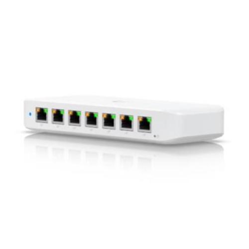 SWITCH UNIFI 8P POE UBIQUITI USW-ULTRA-210W-EU L2 COMPATTO 7P GBE POE+ 1P GBE -202W POE