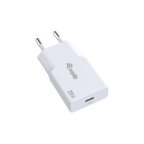 CARICABATTERIE USB-C PD GaN da 20w EQUIP 245521 a 1 Porta- sottile - EAN: 4015867239797