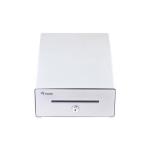 CASSETTO REGISTRATORE DI CASSA EQUIP 351012 x sistema POS, 4 scomp.x banconote/4 x monete, slot per monete rimov.-Alluminio