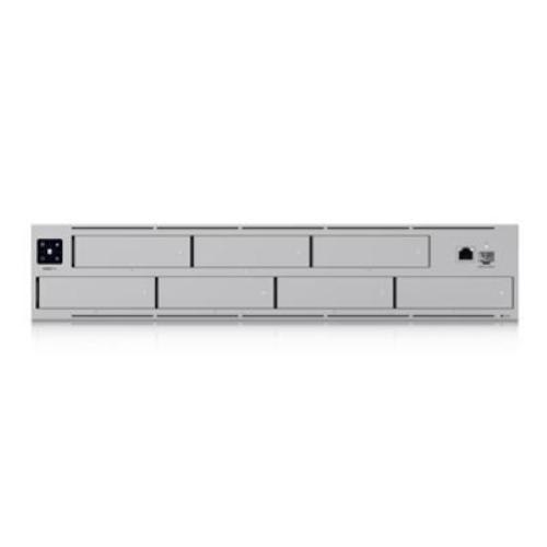 NAS UBIQUITI UNAS-Pro X 7 HDD 3.5"/2.5"-NO HDD-Rack 2U-1P 10G SFP+ 1P 1Gbe-8Gb RAM-CPU Q-Core 1.7GHz Fino:26/06