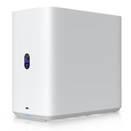NAS UBIQUITI UNAS-4-W X 4 HDD/SSD 3.5"/2.5"-NO HDD-Rack 1U-Bianco-2 slot x cache SSD M.2 NVMe-8Gb RAM -CPU Q-Core 2.0GHz