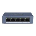 SWITCH 5P LAN 10/100M HIKVISION DS-3E0105-O RJ45 Unmanaged - acciaio Fino:09/01