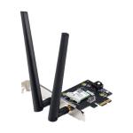 SCHEDA DI RETE ASUS PCE-BE6500 Tri-Band PCI-E WiFi7 Bluetooth5.4 WPA3 network security OFDMA+MU-MIMO Multi-link 90IG09G0-MO0B00