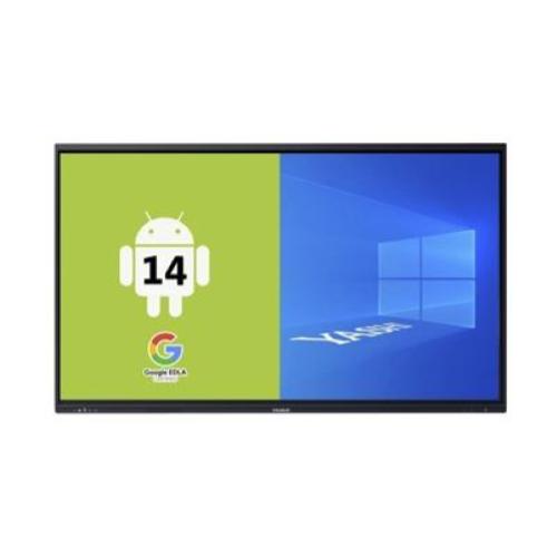 MONITOR YASHI LY8622 SUPERTOUCH 86" AI 4K 8/128GB 40 TOCCHI ANDROID 14 EDLA STAFFA 3YOC Fino:31/12