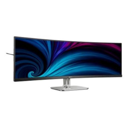MONITOR PHILIPS CURVED LED 49" 49B2U5900C/00 32:9 4ms MM Dual QHD 3000:1 BLACK 2xHDMI DP USB-C Hub USB LAN Fino:09/01