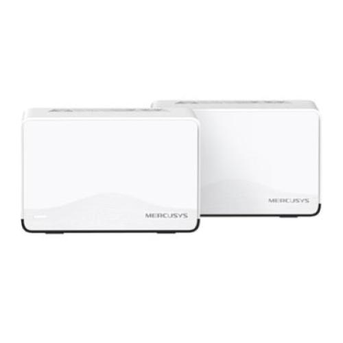 Sistema Wireless Mesh Whole-Home BE3600 MERCUSYS Halo H27BE(2-pack) Wi-Fi 7 DualBand 1P 2.5Gbps 2P Gigabit - ant. int.