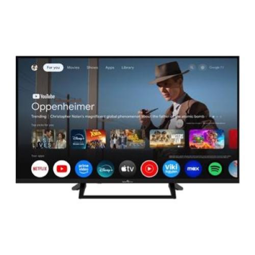 TV QLED SMART-TECH 40" FRAME LESS 40QG01V GOOGLE TV DVB T2/S2 FHD BLACK CI SLOT Hotel Mode TvSat 3xHDMI 2xUSB Vesa Fino:31/12