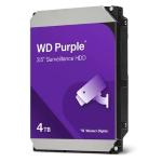 HARD DISK SATA3 3.5" 4000GB(4TB) WD44PURZ WD 256mb cache 5400rpm PURPLE videosorveglianza 24x7