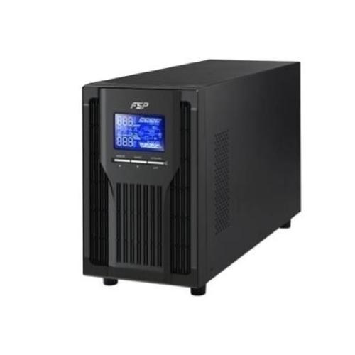 UPS FSP FORTRON CHAMP 2K TOWER 2000VA/1800W ONLINE PURE SINEWAVE LCD CONVERTER/ECO MODE SNMP USB RS-232 4*12V/9AH 3P SCHUKO