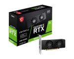 SVGA MSI GeForce RTX 3050 LP 6G OC nVidia PCIe4.0 6GDDR6 96bit 1507Mhz 2xHDMI 1xDL-DVI 1xDP LP + brackets 2slot