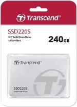 TRANSCEND SSD 220S 2.5IN SATA 6GB/S 240GB TLC METAL CASE NO BRACKET .