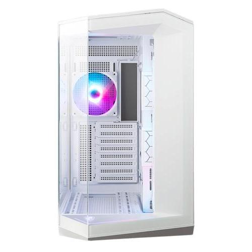 CABINET ATX MIDI TOWER MSI MAG PANO 100R PZ WHITE 3xUSB 8xslot 4xFan-120mmARGB ATX MICRO-ATX MINI-ITX 518.7x290x482mm Vetro Temp