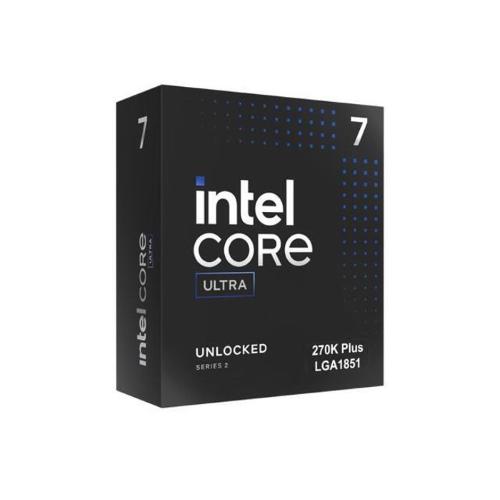 CPU INTEL Core Ultra 7 270K Plus 3,7Ghz (5,5Ghz turbo) 24Core BX80768270K 40MB LGA1851 125W Intel Graphic BOX NO FAN Gar. 3anni