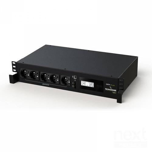 UPS TECNOWARE Rack ERA PLUS 2102 - FGCERAPL2102RSCH- 2100VA +Stabilizz. con 5 PRESE Schuko