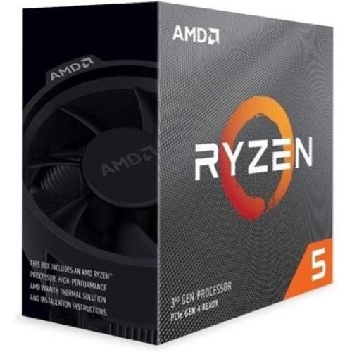 CPU AMD RYZEN 5 4500 3.6GHz(4.1GHz boost) 6CORE 11MB 100-100000644BOX AM4 65W BOX STEALTH COOLER - Garanzia 3 anni Fino:08/05