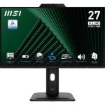 MONITOR MSI PRO MP272PMG 27" IPS AG FHD 16:9 MM 1500:1 1ms 120Hz WEBCAM VGA HDMI DP REG.ALT. PIVOT VESA Black Fino:30/04