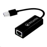 ADATTATORE DA USB3.0 A PORTA LAN Gigabit Adapter 10/100/1000Mbit ATLANTIS A02-UTL30 -GARANZIA 2 ANNI-