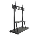 Supporto a Pavimento con Mensola per TV LCD/LED/Plasma 55-120''