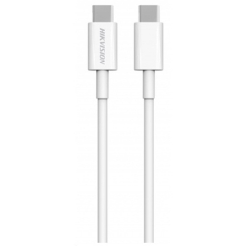 CAVO USB TYPE-C/TYPE-C M/M 1,0M (HS-HUB-CBC2C) HIKSEMI BY HIKVISION RICARICA RAPIDA 3A/60W BIANCO FINO:30/06