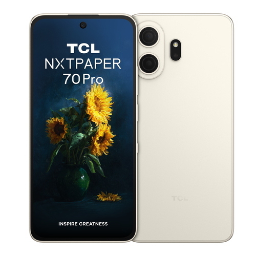 SMARTPHONE TCL NXTPAPER 70 PRO T807D1-2BLCA112 6.9" 8GB/256GB NFC NEBULAGOLD AND.16 FACEID SIDEFINGERPRINT 5200MAH