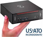 Mini Pc Fujitsu Esprimo Q558 Tiny Ricondizionato cpu Intel i5-8500T ram 8GB ssd nvme 256GB Windows 11 Professional