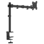 SUPPORTO a braccio universale x Monitor 13-31" ATLANTIS P022-ED203AN NERO Fino a 8Kg-Triplo Snodo Orizz.-Vesa: 75x75 e 100x100