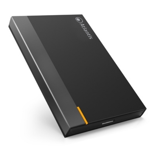 BOX EST X HD2.5" SATA ATLANTIS P012-SU366-B2 USB3.0 PLASTICA ABS lucida NERO EAN 8026974023441
