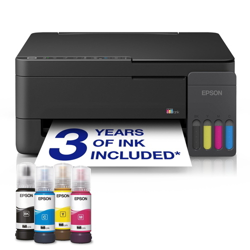 STAMPANTE EPSON MFC INK ECOTANK ET-2910 C11CL62404 A4 3IN1 33PPM 100FG USB WIFI, WIFI DIRECT 1KIT FLAC Fino:31/12